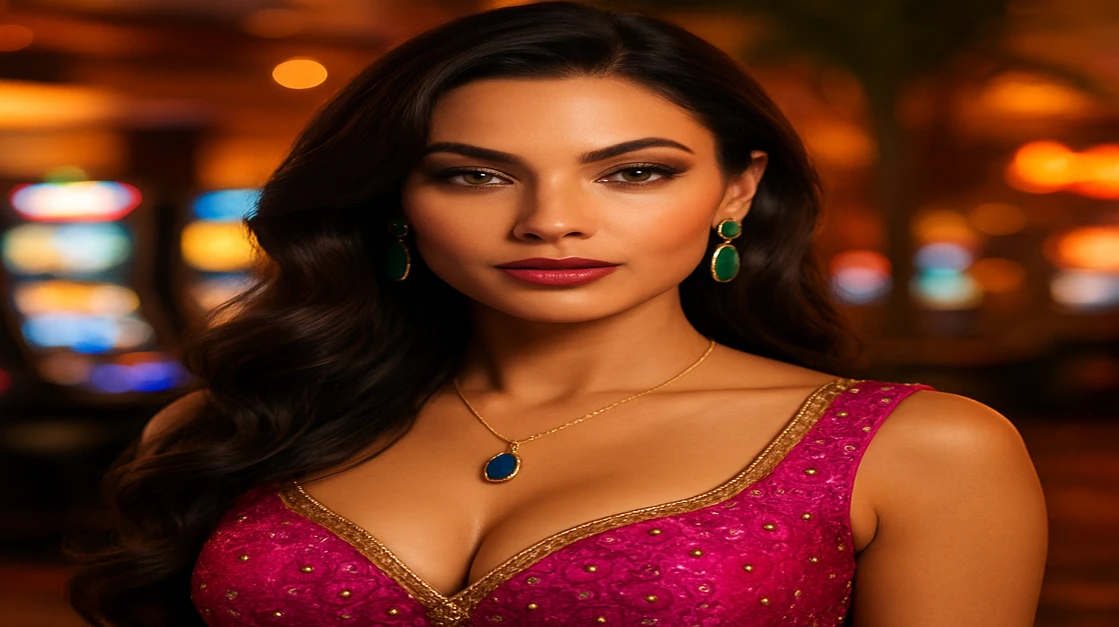 একটি স্মার্টফোনে জঙ্গল-থিমা-সমৃদ্ধ একটি প্রাণবন্ত গেম দেখা যায়, যেখানে লাল চুলের একটি সুন্দর চরিত্র চিপগুলোর স্তূপের মাঝে দাঁড়িয়ে আছে; xbaj অ্যাপে মোবাইল গেমিংয়ের উত্তেজনা প্রদর্শিত হচ্ছে।